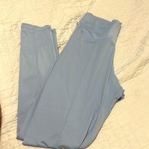 Light blue Adidas high waisted leggings size M
